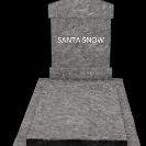 Santa snow